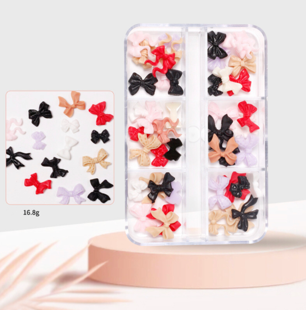 Mix Colour Bows 3D