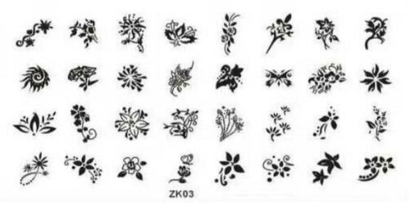 Nail Stamping Metal Plate - ZK