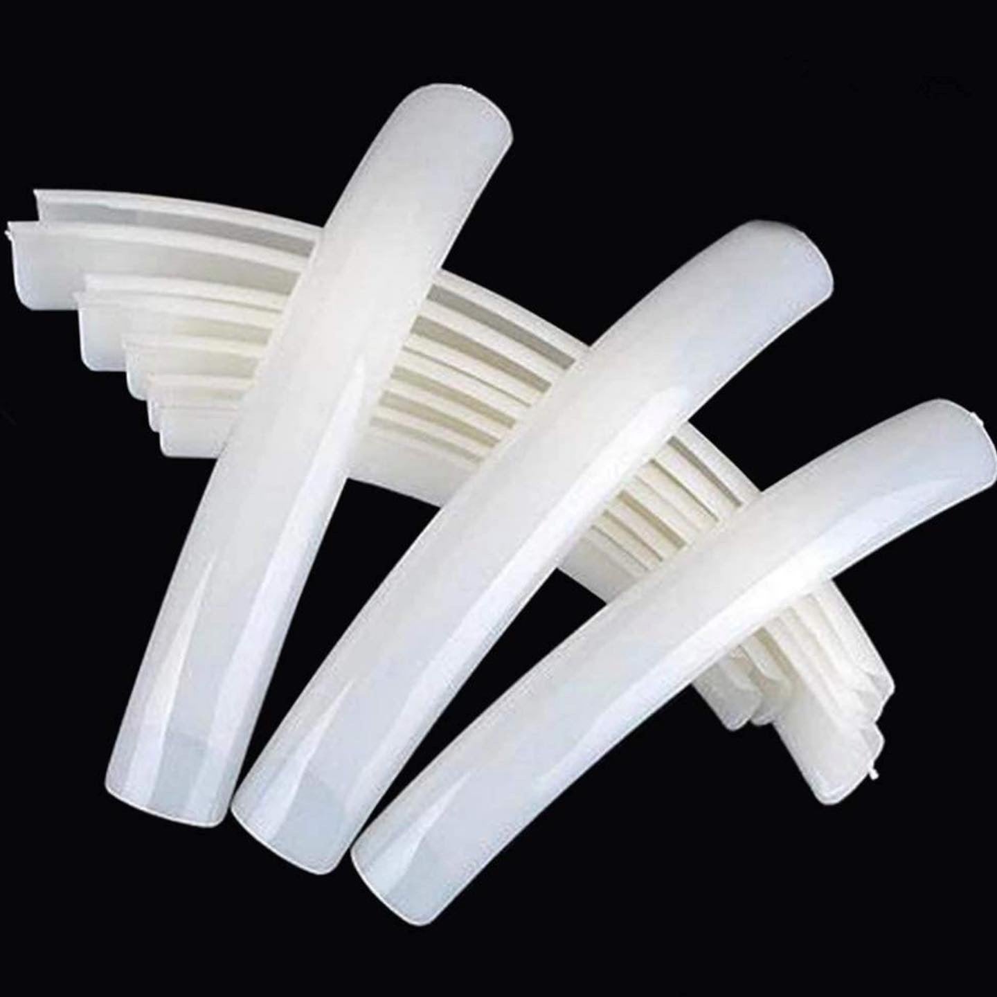 Square tips- XXL Half Cover Tips