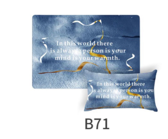 Hand Pillow and Matt