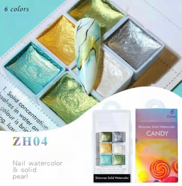 Shimmer Solid Watercolour Pigment