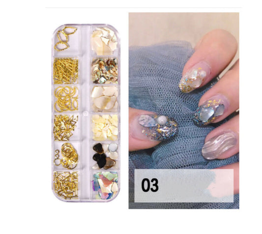 Shell Nail Decoration - B03