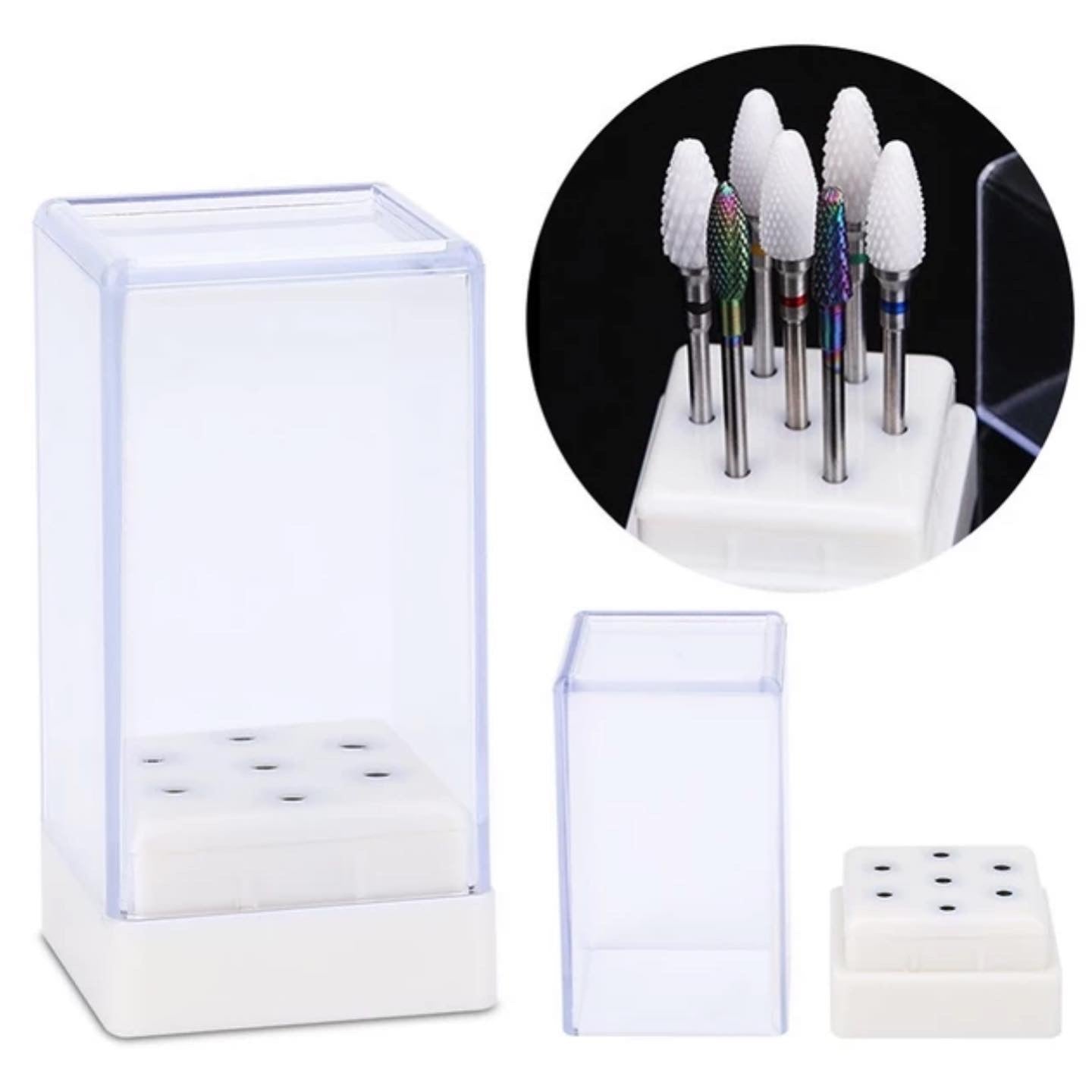 7 Holes Drill Bit Stand