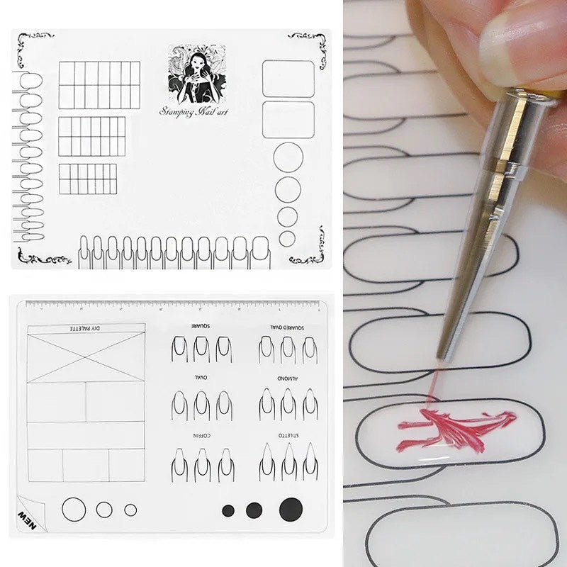Silicone Nail Art Mat