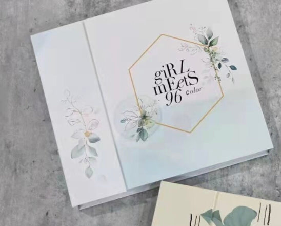 96 Colour Display Book (with Free Tips)