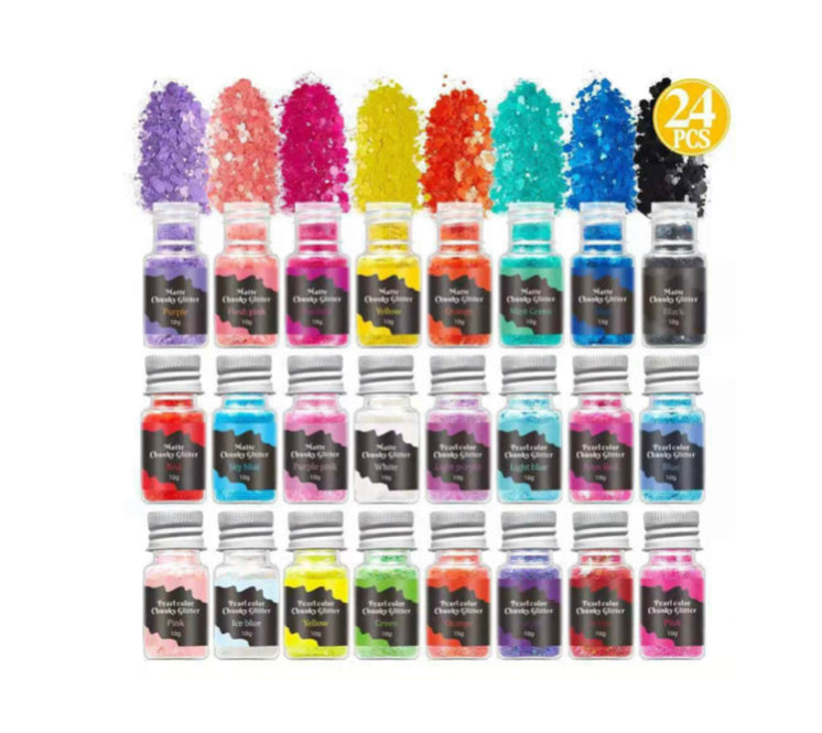 Matt Chunky Glitter