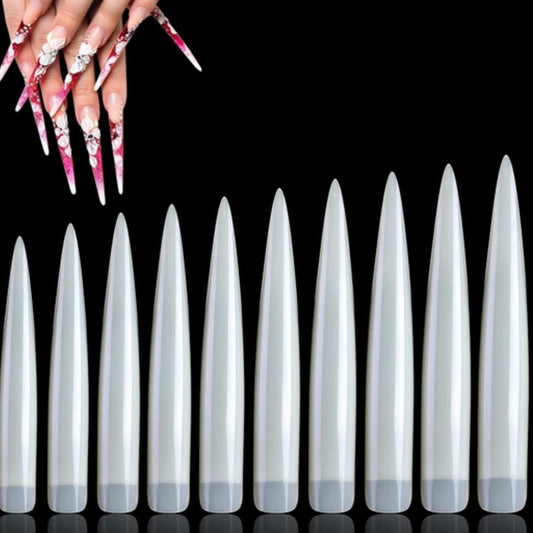 Stiletto tips- XXL Half Cover Tips