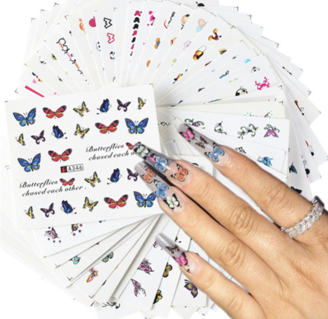 Different Butterfly Sticker