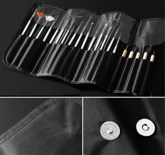 Manicure Brush Set - 20 pcs
