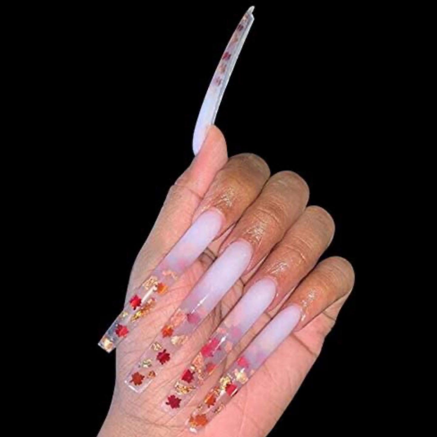 Square tips- XXL Half Cover Tips