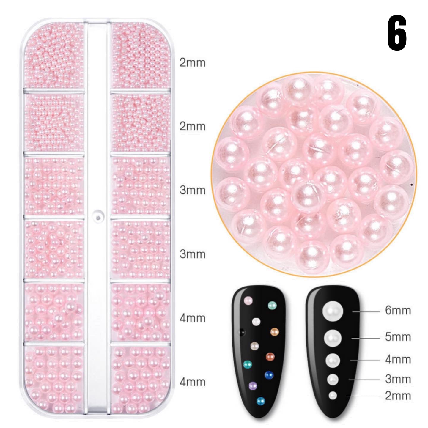 Pearl Nail Art Decoration