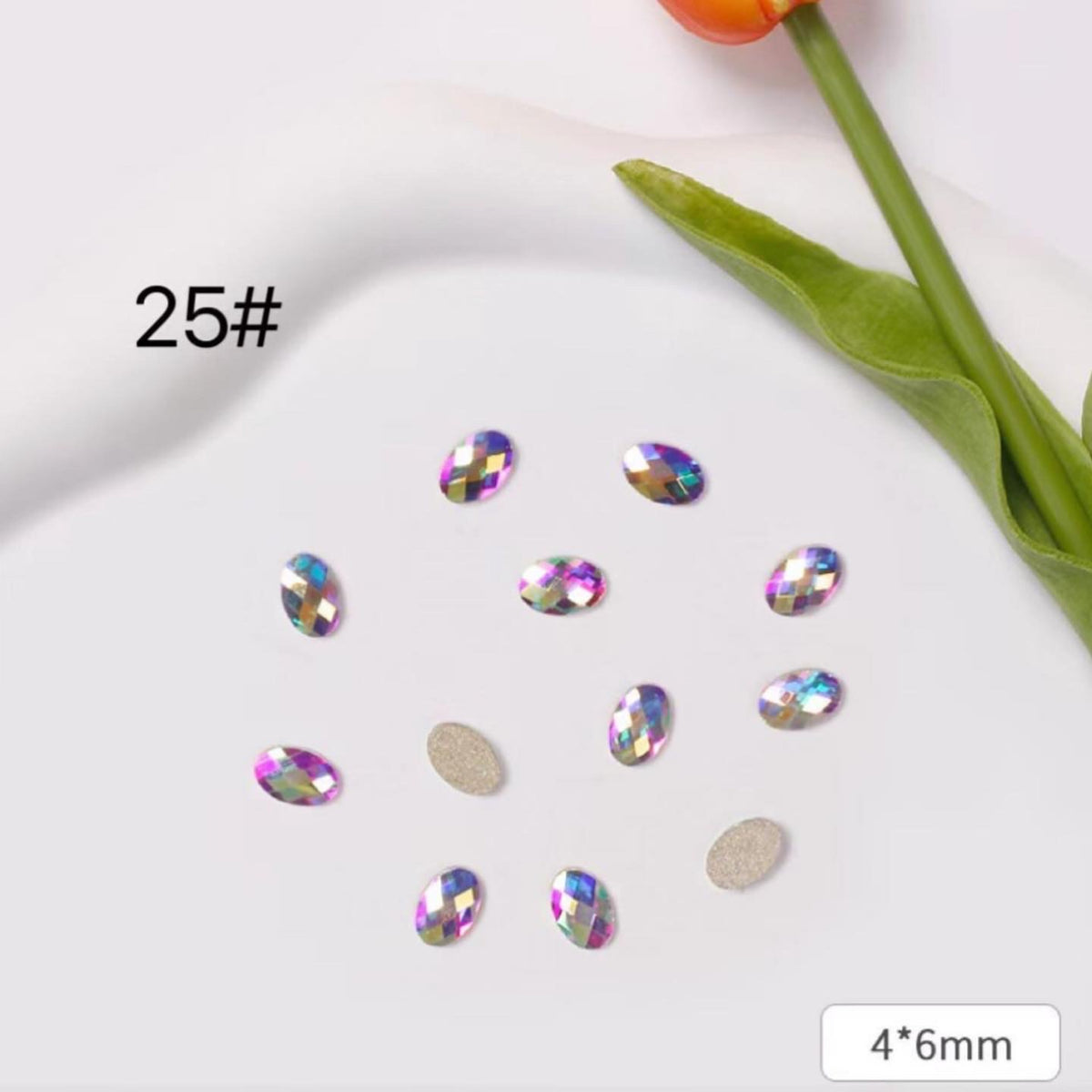 AB Flat Bottom Rhinestone’s