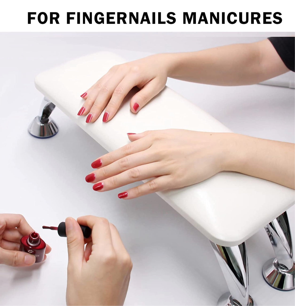 Non-Slip PU Leather Hand / Foot Stand Pillow