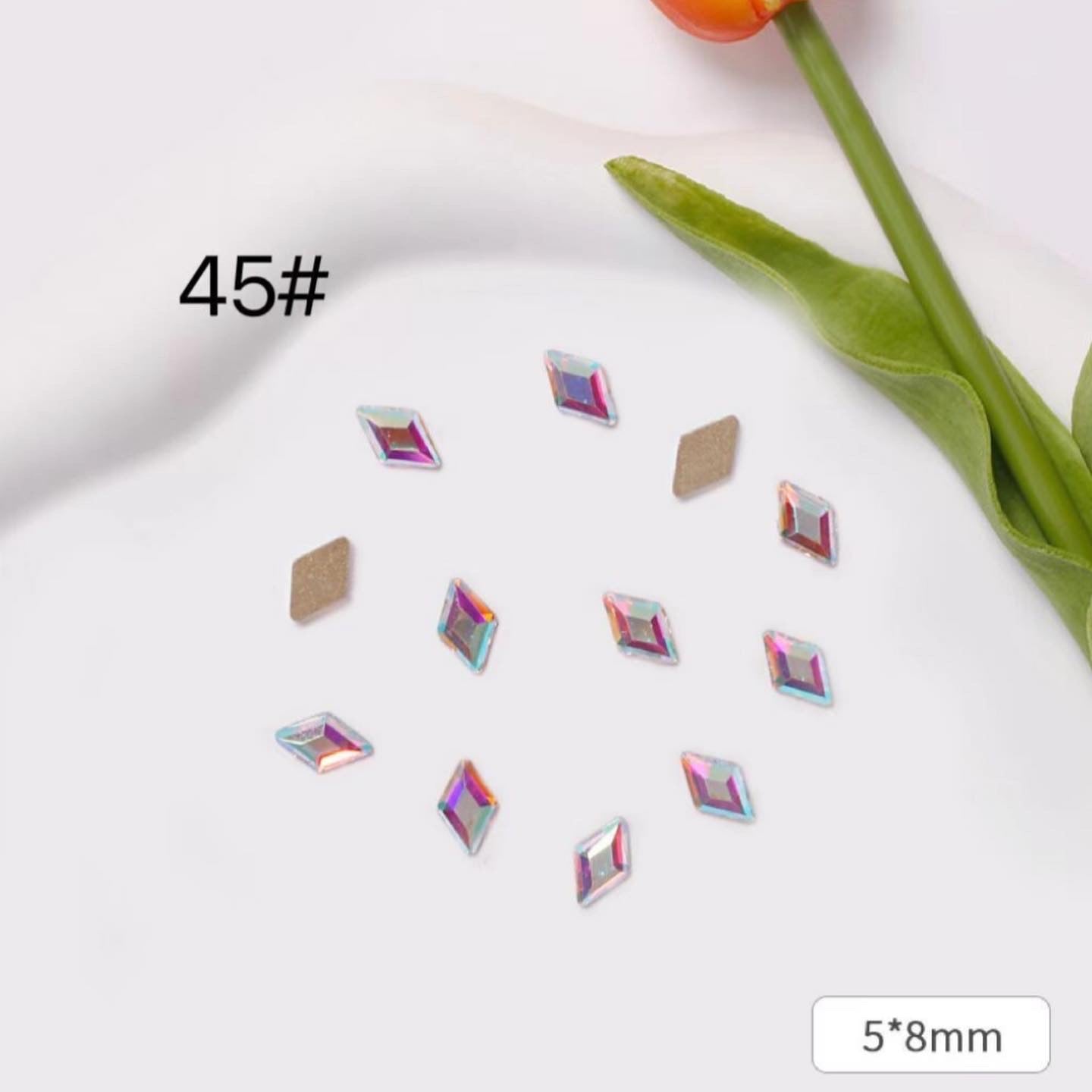 AB Flat Bottom Rhinestone’s