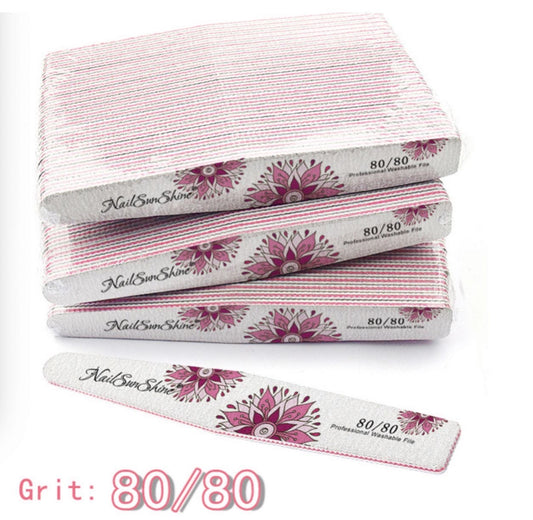 Flower Nail File - 25 pcs