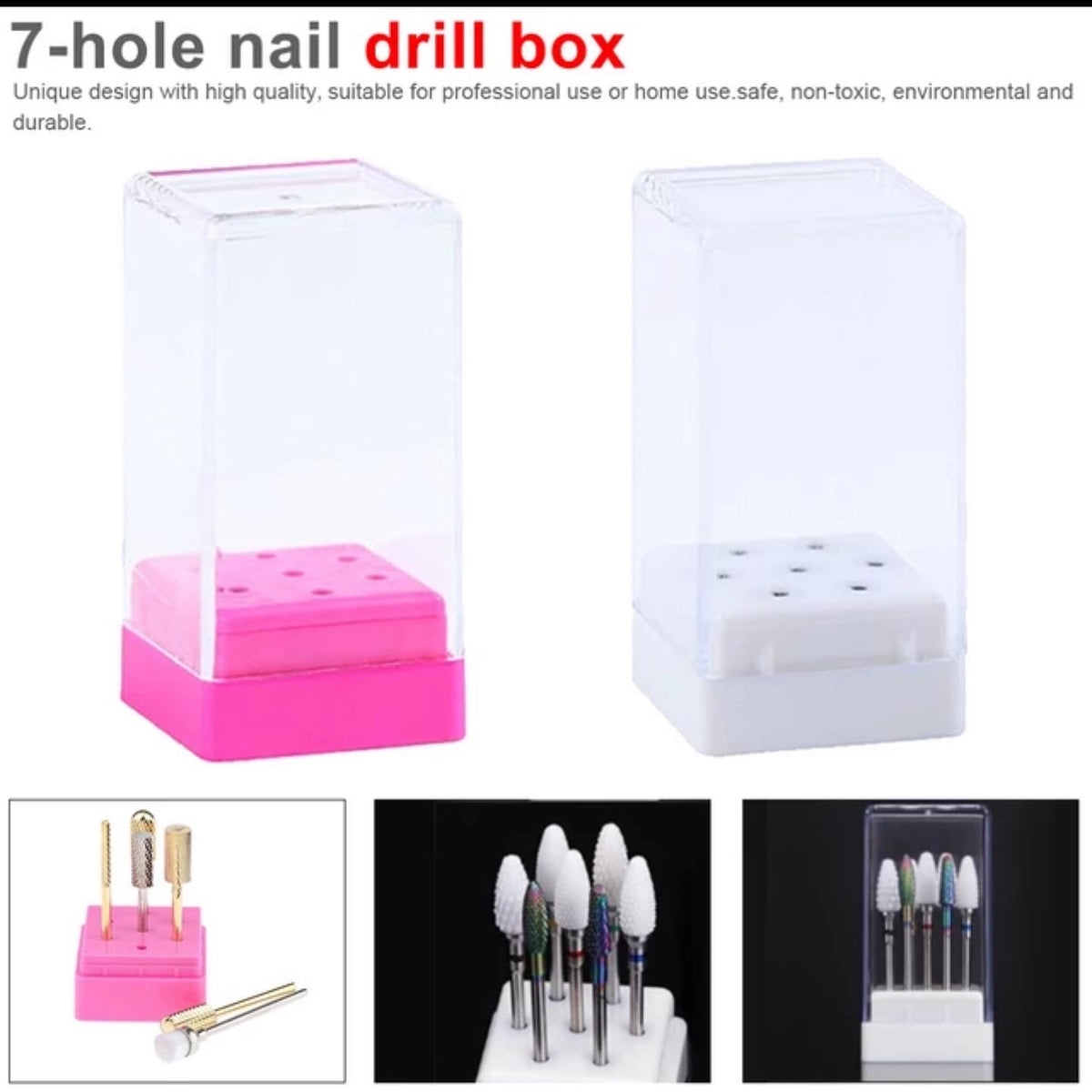 7 Holes Drill Bit Stand