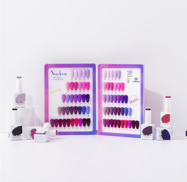 40 pcs Vendeeni UV Gel Polish Set + colour chart - 06