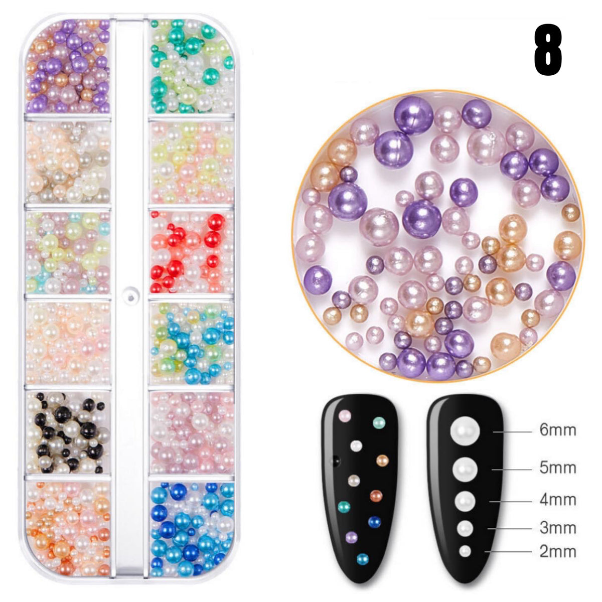 Pearl Nail Art Decoration