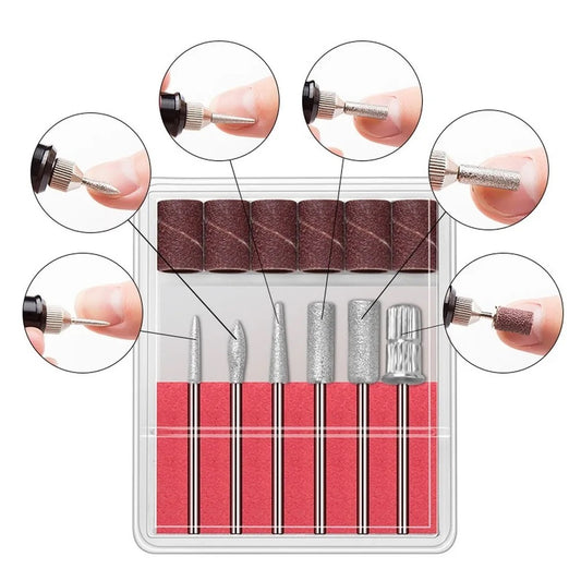 ELECTRIC NAIL HEAD DRILL BIT SET