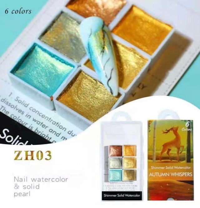 Shimmer Solid Watercolour Pigment