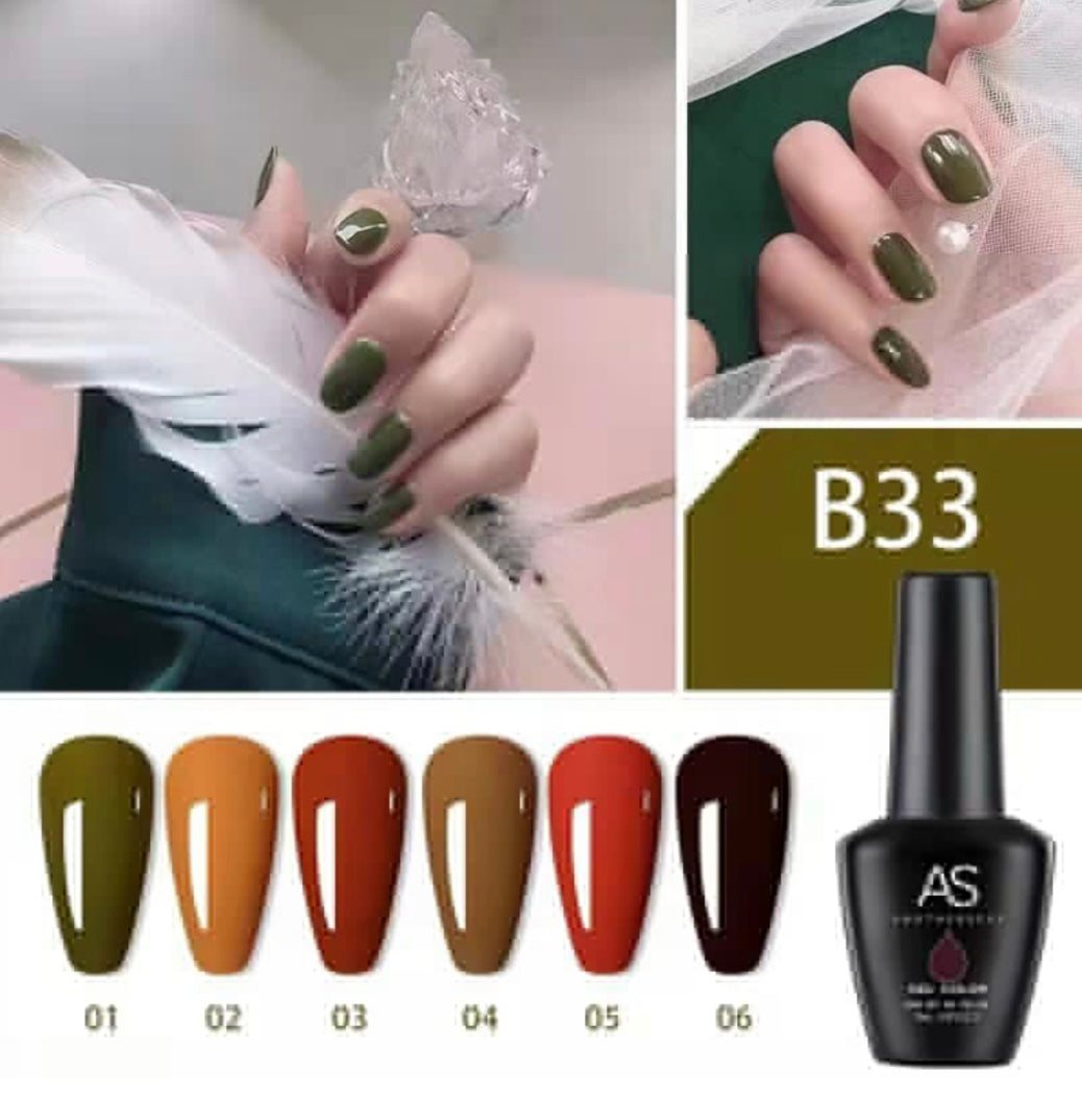 AS UV/LED Gel Polish - B33