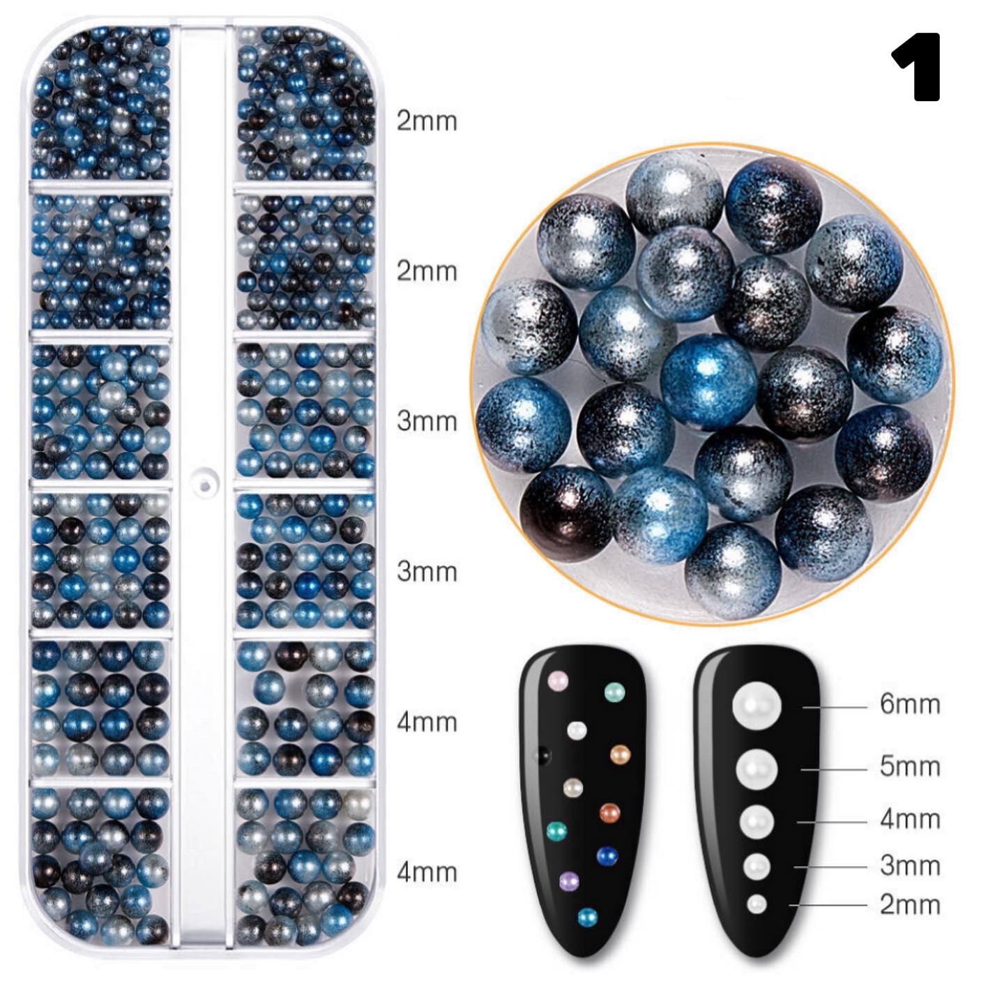 Pearl Nail Art Decoration