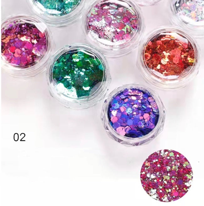 Hexagon Glitter