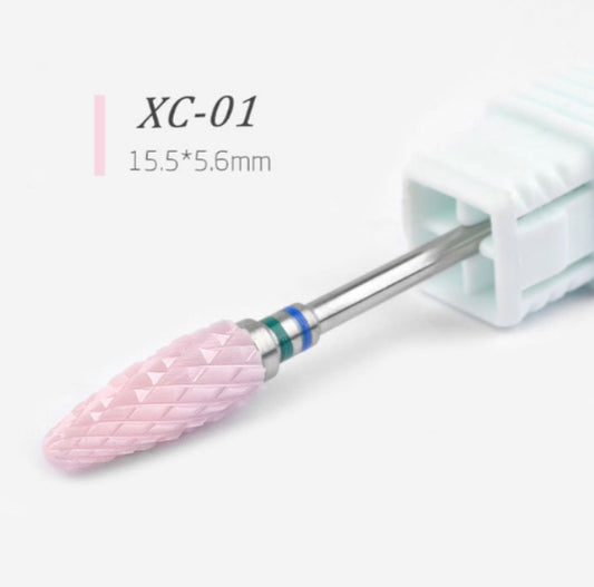 PINK CERAMIC ELECTRIC NAIL DRILL BIT