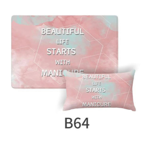 Hand Pillow and Matt