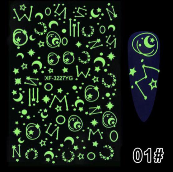 Glow in Dark Sticker