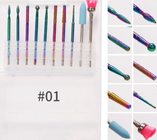 10pcs - Drill Bit Set
