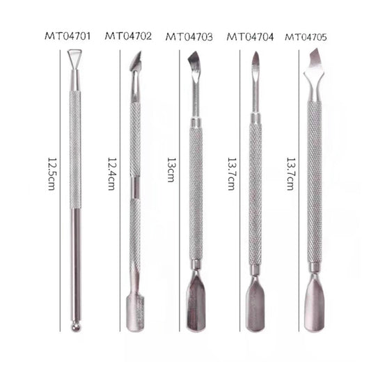 Big Stainless Steel Cuticle Pusher