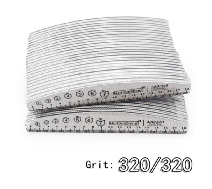 Ruler Nail Filer - 25pcs