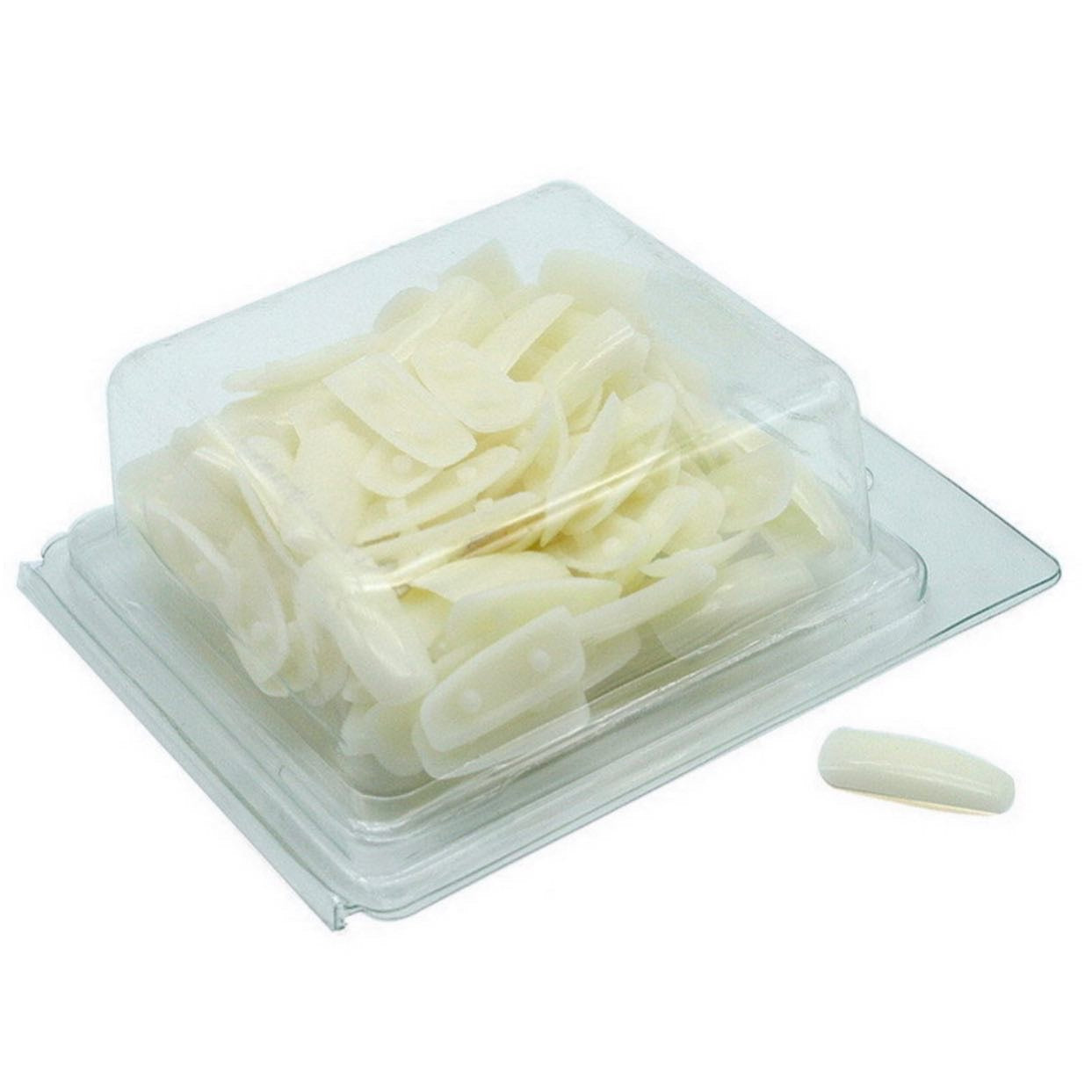 removable nail practice tips - 100 pcs
