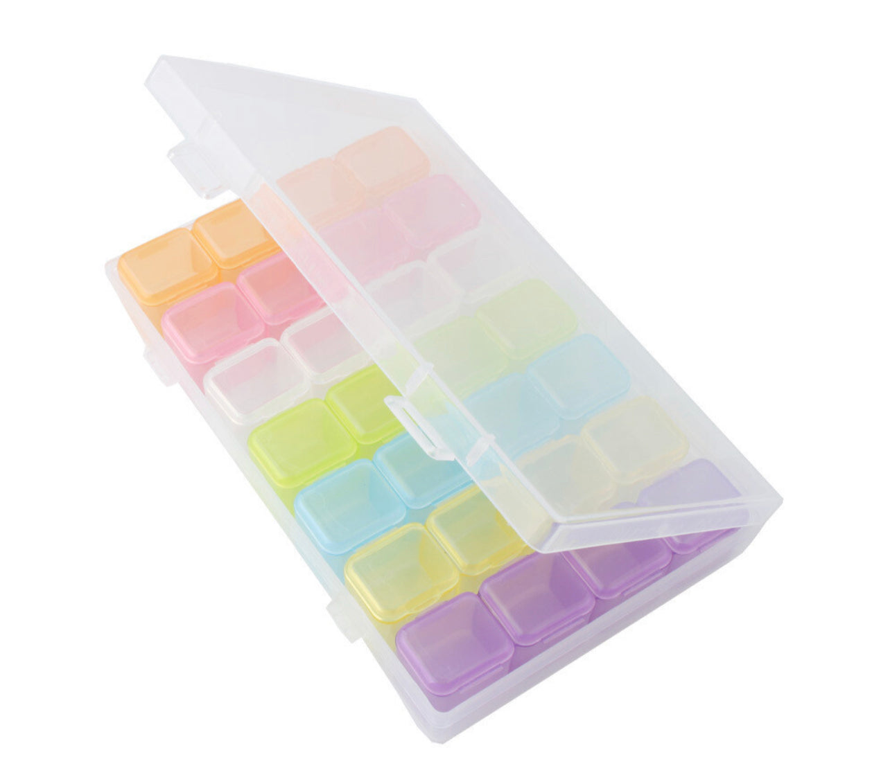 28 grid Nail decoration Box