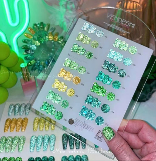 VENDEENI UV GEL POLISH - 15 pcs SET - F15