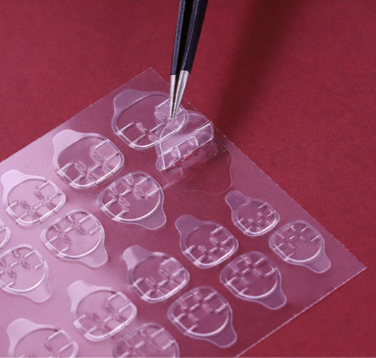 Double Sided Press On Nail Adhesive Soft Stickers - 50 pcs