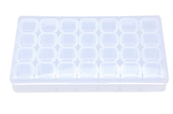 28 grid Nail decoration Box