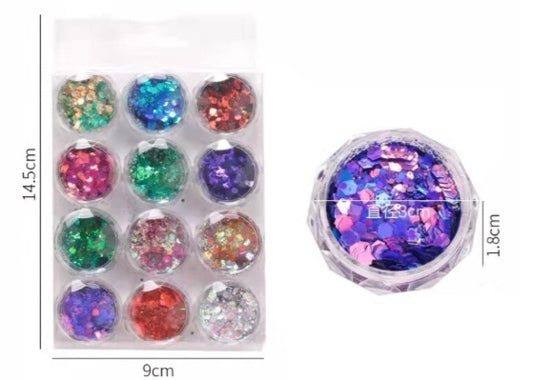 Hexagon Glitter