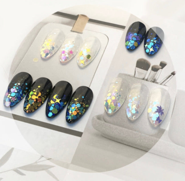 Flake Nail Decoration