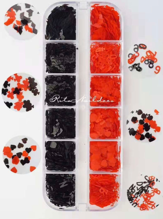 Nail Decoration Play Cards