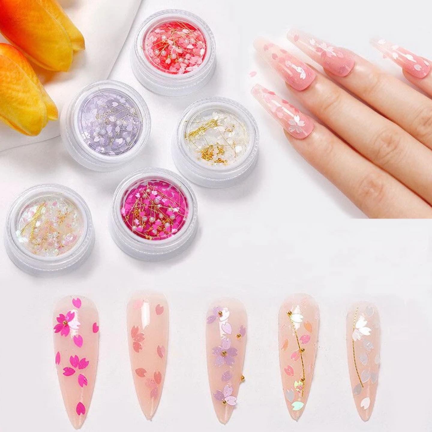 BLOSSOMS NAIL DECORATION