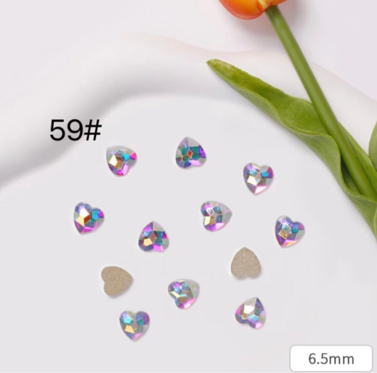 AB Flat Bottom Rhinestone’s