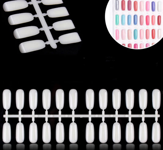 120pc COLOUR DISPLAY BOOK NAILS