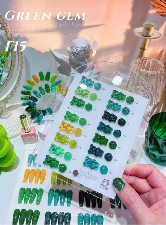 VENDEENI UV GEL POLISH - 15 pcs SET - F15