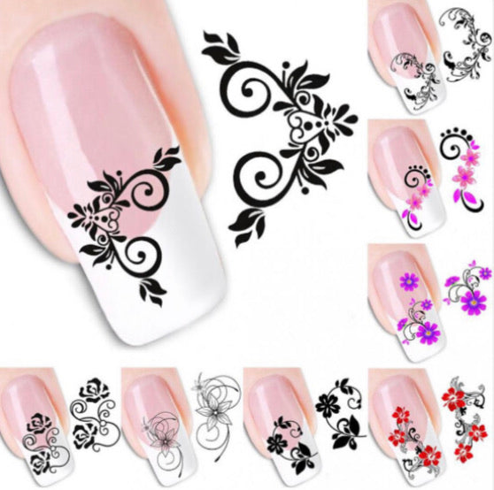 Petal flower sticker