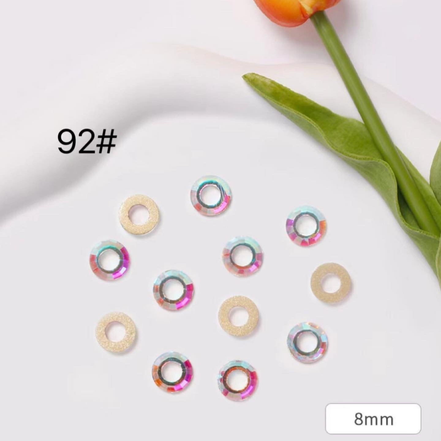AB Flat Bottom Rhinestone’s