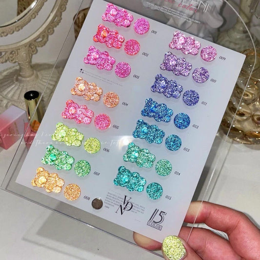 VENDEENI UV GEL DIAMOND CHIPPING SET