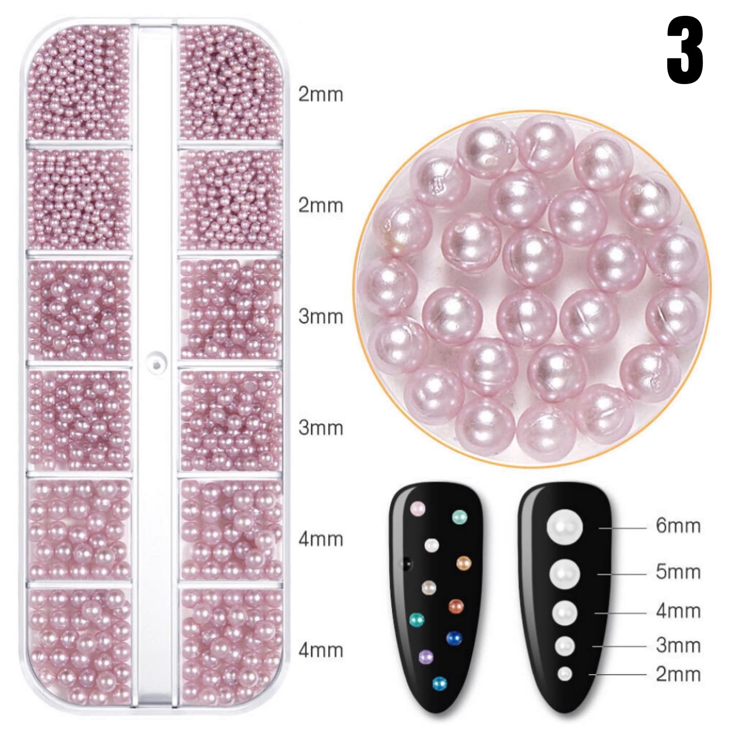 Pearl Nail Art Decoration